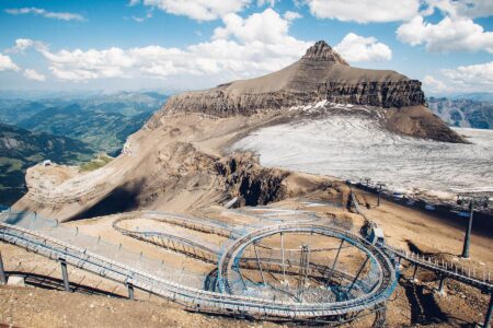 05-Alpine-Coaster Rodelbahn Glacier 3000